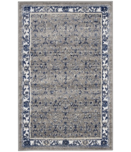 Nourison CYRUS Area Rug Nourison Cyrus Area Rug CYR02-Ivory/Navy