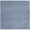 Nourison Essentials - Nre01 Blue Grey Area Rug 9 ft. X Square