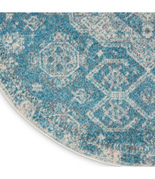 Nourison Tranquil Area Rug TRA13-Lt.Blue/Ivory