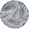 Nourison Aloha - Alh18 Ivory Navy Area Rug 4 ft. X Round