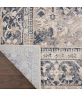 kathy ireland Home Malta Area Rug MAI05-Ivory/Blue