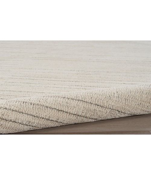 Nourison Santa Cruz Ivory Grey SCZ02 7 ft. 10 in. X 9 ft. 10 in. Rectangle Rug