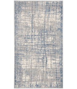 Calvin Klein Ck950 Rush - Ck950 Ivory Blue Area Rug 2 ft. 2 in. X 3 ft. 9 in. Rectangle