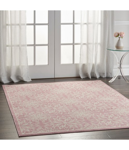 Nourison Jubilant Area Rug JUB06-Ivory/Pink