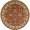 Nourison Home Living Treasures LI05 Rust 5 ft. 10 in. Round Area Rug