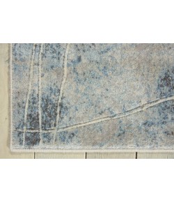Nourison Somerset - St74 Silver Blue Area Rug 2 ft. X 5 ft. 9 Rectangle