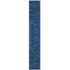 Nourison Essentials - Nre01 Navy Blue Area Rug 2 ft. 2 in. X 16 ft. Runner