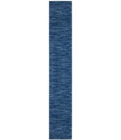 Nourison Essentials - Nre01 Navy Blue Area Rug 2 ft. 2 in. X 16 ft. Runner