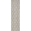 Nourison Twist Reversible 2ft. 2in. x 8ft. Grey Modern Rug