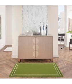 Nourison Essentials - Nre02 Green Ivory Area Rug 3 ft. X 5 ft. Rectangle