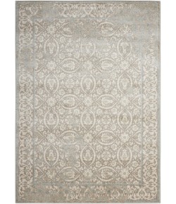 Nourison Euphoria - Eup05 Grey Area Rug 6 ft. 7 X 9 ft. 6 Rectangle