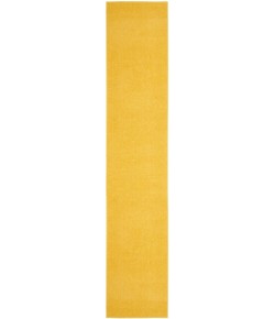 Nourison Essentials - Nre01 Yellow Area Rug 2 ft. 2 in. X 20 ft. Runner