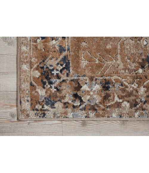 kathy ireland Home Malta Runner Area Rug MAI05-Taupe