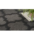 Nourison Easy Care Charcoal Black Rug NES01 10 ft. X 14 ft. Rectangle - Rugs Town Nourison Easy Care Charcoal Black NES01 10 ft. X 14 ft. Rectangle Rug