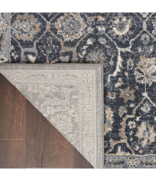 Nourison MOROCCAN CELEBRATION Area Rug kathy ireland Home Moroccan Celebration Area Rug KI385-Navy