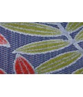Nourison Aloha Navy Multicolor ALH18 5 ft. 3 in. X 7 ft. 5 in. Rectangle Rug