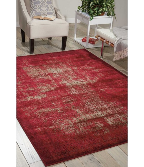 Nourison Karma Runner Area Rug KRM01-Red