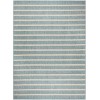 Nourison Positano Aqua Ivory POS03 9 ft. X 12 ft. Rect. Rug
