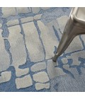 Nourison Symmetry Area Rug SMM04-Blue/Grey