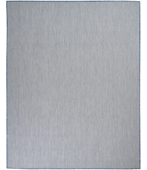 Nourison Courtyard Area Rug Nourison Courtyard Area Rug COU01 Ivory Blue