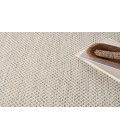 Nourison Courtyard Ivory/Silver COU01 5 ft. Square Rug