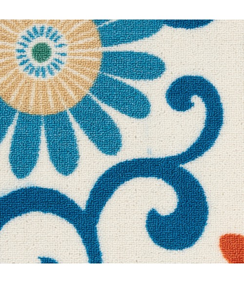 Waverly Sun N' Shade Area Rug SND84-Ivory/Multi