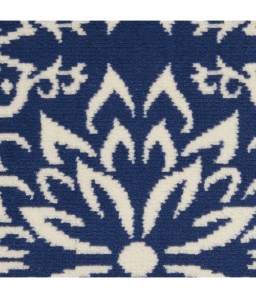 Nourison Jubilant Area Rug JUB06-Navy/Ivory