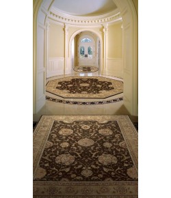 Nourison 2000 - 2206 Brown Area Rug 10 ft. X OCTAGON