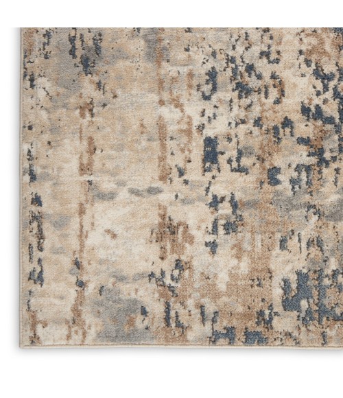 Nourison Quarry Beige Grey QUA01 4 ft. X Square Rug