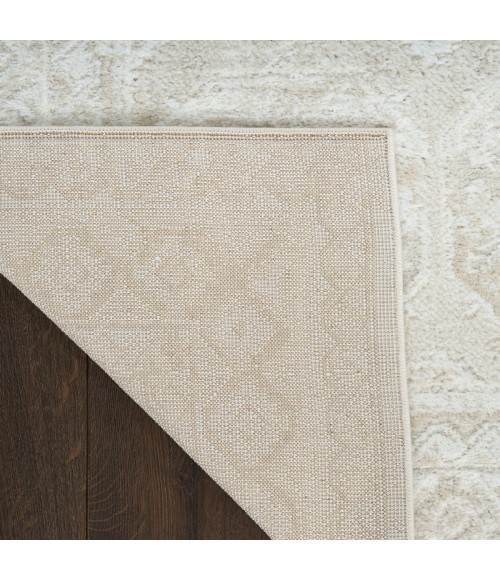 Nourison Dekor Ivory Beige DEK01 7 ft. 10 in. X 9 ft. 10 in. Rect. Rug