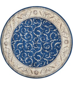 Nourison Somerset - St02 Navy Area Rug 5 ft. 6 X Round