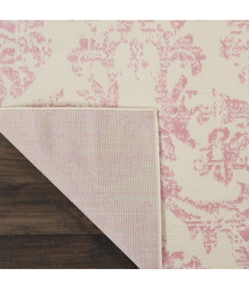 Nourison Jubilant Area Rug JUB09-Ivory/Pink