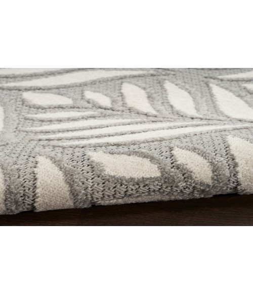 Nourison Aloha Grey ALH35 7’10” Round Rug