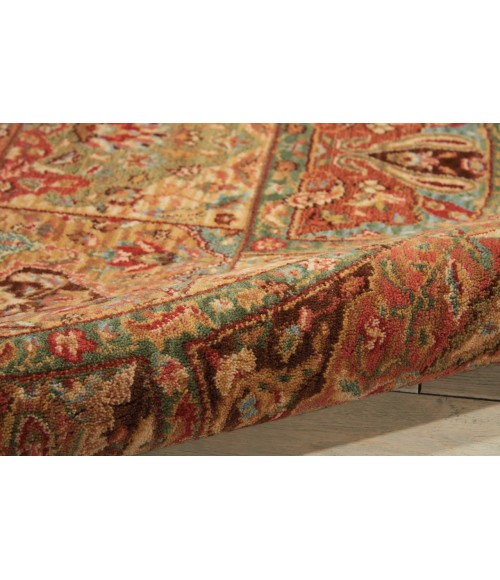 Nourison Living Treasures Round Area Rug LI02-Multicolor