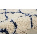 Nourison Amore Round Area Rug AMOR2-Ivory/Blue