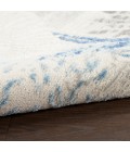 Nourison Seaside Ivory Grey Blue SDS04 2 ft. X 3 ft. Rect. Rug