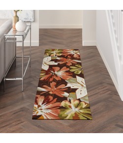 Nourison Fantasy - Fa16 Multicolor Area Rug 2 ft. 3 X 8 ft. Rectangle