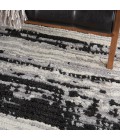 Nourison TEXTURED CONTEMPORARY Area Rug Nourison Textured Contemporary Area Rug TEC02-Ivory/Charcoal