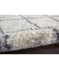 Nourison Scandinavian Shag Silver Grey SCN01 7 ft. 10 in. X 10 ft. 6 in. Rect. Rug