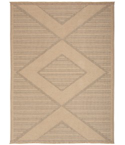 Nourison Washable Jute Natural Beige WSJ01 5 ft. X 7 ft. Rect. Rug