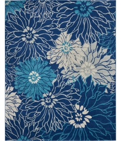Nourison Passion - Psn17 Navy Ivory Area Rug 9 ft. X 12 ft. Rectangle
