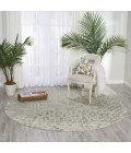 Twilight Area Rug Nourison Twilight Round Area Rug TWI08 Cream 8' Round