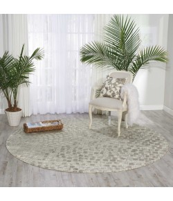 Nourison Twilight - Twi08 Cream Area Rug 8 ft. Round