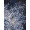 Nourison Passion - Psn10 Light Blue Black Area Rug 8 ft. X 10 ft. Rectangle