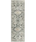 Nourison Home Washable Decor Blue Taupe WSD12 2 ft. X 6 ft. Rectangle Rug