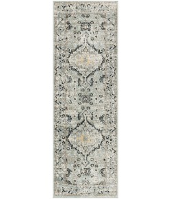 Nourison Home Washable Decor Blue Taupe WSD12 2 ft. X 6 ft. Rectangle Rug