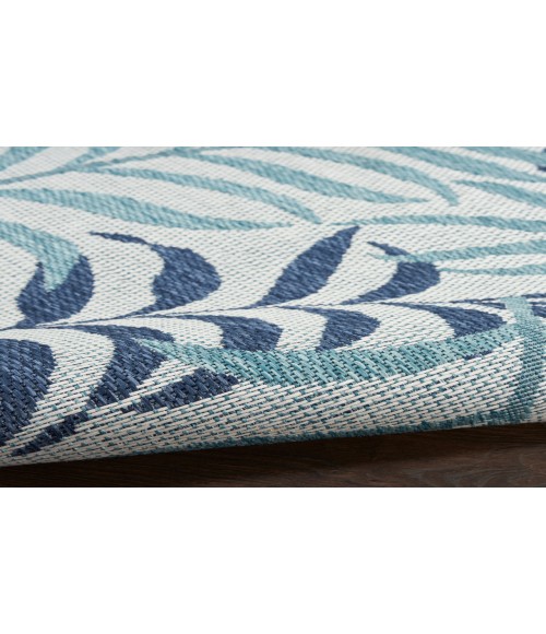 Nourison Garden Oasis Blue Rug GOA01 9 ft. X 12 ft. Rectangle - Rugs Town Nourison Garden Oasis Blue GOA01 9 ft. X 12 ft. Rectangle Rug