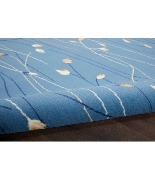 Nourison Grafix Runner Area Rug GRF15-Light Blue