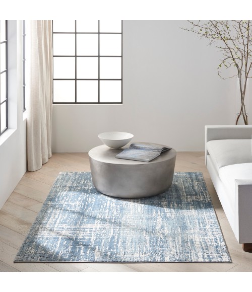 Calvin Klein Enchanting Area Rug ECH04 Seaglass/Ivory