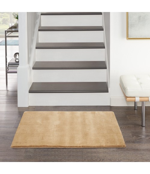 Nourison Plush Cloud Camel PLC01 2 ft. X 3 ft. Rect. Rug